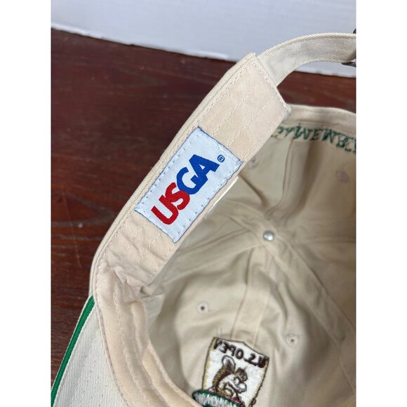 2007 U.S. Open Oakmont USGA Member Cap Beige Adjustable Hat Embroidered Logo X3 - Picture 5 of 5